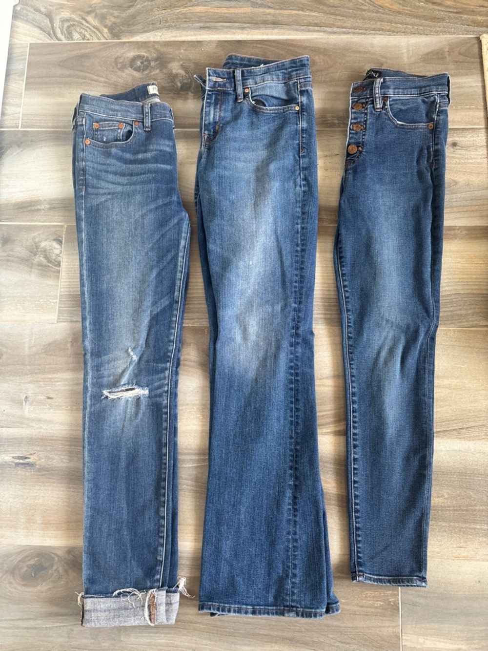Bundle of Size 27 Jeans- Madewell, J.Crew, GAP